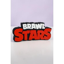 Hunga Brawl Stars - Logo  - Masa Üstü Figür