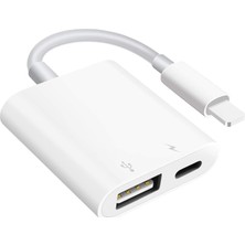 NK101 Apple iPhone iPad Lightning To USB 3.0 Kamera Adaptörü