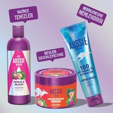 Aussie Sos 1 Dakikada Kuru ve Yıpranmış Saçları Kurtaran Saç Maskesi 500ML