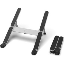 Voltix Dizüstü Bilgisayar Standı Yüksekliği Ayarlanabilir Katlanabilir Havalandırmalı Dizüstü Bilgisayar Standı Tüm Dizüstü Bilgisayarlarla Uyumlu 10-17,3 ", Macbook, Dell, Alienware, Monster.