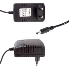 18 Volt - 1 Amper 3.5 * 1.35 mm Uçlu Plasti̇k Kasa Pri̇z Ti̇pi̇ Adaptör