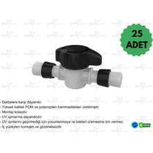 İrritime Yüzüklü Mini Vana 25 Adet- 17MM