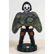 Hunga Call Of Duty Ghost - Joystick Tutucu Xbox - Ps4 - Ps5 - Ghost Figür 26 cm