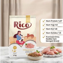 Rico Tavuklu Kısırlaştırılmış Yetişkin Kedi Maması 2 kg