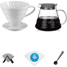 Vestron Kahve Demleme Tanışma Seti V60 HomeBarista | 5'lİ Set VCT 502