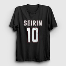 Presmono Unisex Siyah Taiga Kagami Seirin 10 Kuroko No Basket T-Shirt