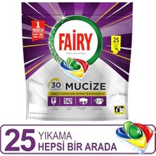 Şura Ticaret Mucize Bulaşık Makinesi Deterjanı Kapsülü/tableti 25 Yıkama