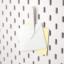 Pegboard Aksesuarları (Klip) - 2, Beyaz, 0.5 Litre, OPC6J127