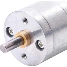 6V 25MM 1360 Rpm Redüktörlü Dc Motor