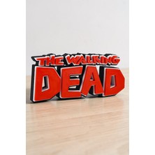 Hunga The Walking Dead Logo - Masa Üstü Figür