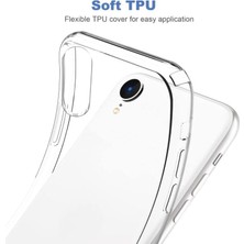 Büyük Pazar Store ile Uyumlu Şeffaf Clear Silikon Yüksek Kalite Darbeye Dayanıklı Şık Telefon Kılıfı (Iphone Xr)