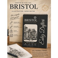 Dream Art Galery Dreamart Galery Bristol Çizim Defteri – Illustration Paper – 250 Gsm – 20 Yaprak – Profesyonel Eskiz ve Illüstrasyon Defteri-A5