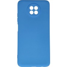Ata Store Redmi Note 9 5g Kılıf Nano Içi Kadife Silikon - Mavi