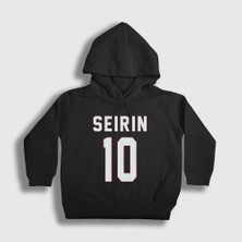 Presmono Unisex Çocuk Siyah Taiga Kagami Seirin 10 Kuroko No Basket Kapüşonlu Sweatshirt