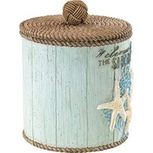 Avanti Linens Countertop Beachcomber Collection Pamuk, Kapalı Kavanoz, Çok Renkli