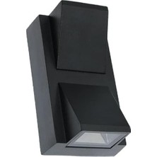 Rodos 7 Watt Modern Duvar LED Aplik 3200K Gün Işığı Çift Yönlü Iç ve Dış Mekan Aplik IP44