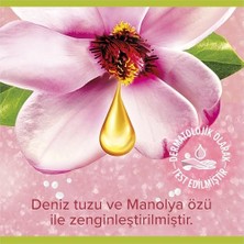Şura Ticaret Aroma Sensations The Glow Ölü Deniz Tuzu ve Manolya Çiçeği Özü Ile Peeling Etkilli Banyo ve Duş Jeli (500 Ml)
