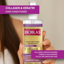 Şura Ticaret Kolajen & Keratin Sıvı Saç Kremi – Durulanmayan, Onarıcı & Dolgunlaştırıcı Etki, Bitkisel Kompleks B19, 200 ml