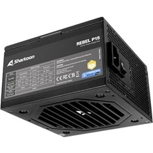 Büyük Pazar Store Sharkoon Psu Standart 650W Cybenetıcs Gold Rebel P15 650 120MM Fan
