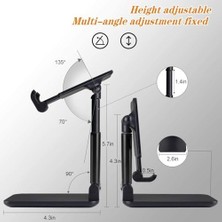 Büyük Pazar Store HT-2121 Katlanabilir Telefon ve Tablet Standı Ayarlanabilir Taşınabilir Elektronik Cihaz Standı