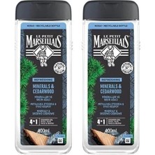Şura Ticaret Men Mineraller ve Sedir Ağacı Duş Jeli 400 ml X2