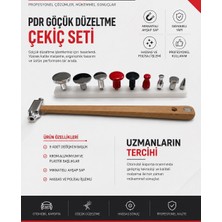  Boyasız Göçük Düzeltme Çekiç Seti Değişken 9 Başlıklı Set