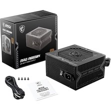 Büyük Pazar Store Msı Mag A650BN Atx Pc Güç Kaynağı (650 Watt, Modüler Değil, 80 Plus Bronz, Siyah)