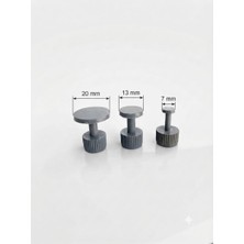 Boyasız Göçük Düzeltme Plastiği Seti | Ölçüler 7-13-20MM | 10X3= 30 Adet