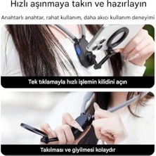 Şura Ticaret Manyetik Boyun Tipi Esnek Telefon Tutucu – Eller Serbest Pov/vlog/spor Kullanımı Için Uyumlu Nh-01