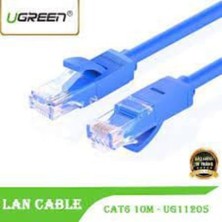 Şura Ticaret Cat 6 U/utp Lan Ethernet Kablosu, 2 Metre, Mavi, 11202
