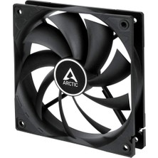 Gizmur Store Arctıc F12, 120MM 4pin Pwm, 1350 Rpm, Siyah Kanat Siyah Çerçeve Kasa Fanı (AR-ACFAN00203A)