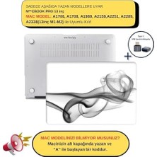 MacBook Pro 13 Renkli Desenli Kılıf A1706 A1708 A1989 A2159 A2251 A2289 A2338 M1 M2 Uyumlu Baskılı Sert Kılıf Ince Hafif Koruyucu Kapak Qt-53