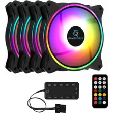 Gizmur Store Core 4X120MM Rgb Fan