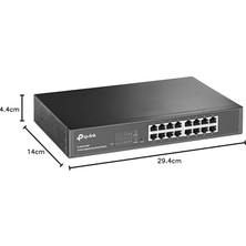 Gizmur Store TL-SG1016DE, 16-Port Gigabit Easy Smart Switch