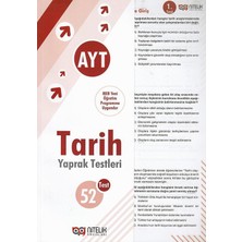 Şura Ticaret Nitelik Ayt Tarih Yaprak Test
