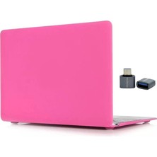 MacBook Pro 13 Mat Kılıf A1706 A1708 A1989 A2159 Uyumlu Tpu Sert Kılıf Ince Hafif Buzlu Koruyucu Kapak Laptop Kılıfı 2016-2019 Pembe