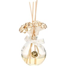 230 ml Gold Seramik Taşlı Bambu Çubuklu Black Vanilya Oda Kokusu