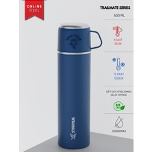 Şura Ticaret Trailmate Serisi Bardaklı 500 ml Çelik Termos