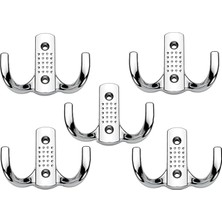 Askılık - Portmanto Askısı - Duvar Askısı - Metal Askı - Kapı Askısı - Vestiyer Askısı -  (5 Adet)