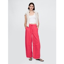 Gap Kadın Pembe Mid Rise UltraSoft Easy Horseshoe Jean Pantolon