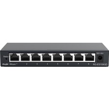 Ruijie Ruıjıe Reyee RG-ES108D 8 Port 10/100 Tak Calıstır Metal Kasa Swıtch