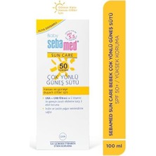 Şura Ticaret Uva - Uvb Filtresi ve E Vitamini Etkili Çok Yönlü Koruyucu Çocuk Güneş Sütü 50 Spf 100 ml