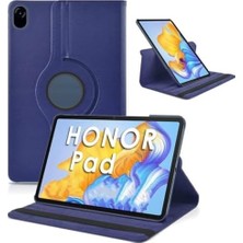 Gizmur Store Ile Uyumlu Honor Pad X9 11.5' Dönebilen Standlı Kılıf, Lacivert