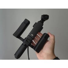3D Snaxx Dji Osmo Pocket 3/4 Uyumlu Sabit Çekim ve Tripod Bağlantı Aparatı ⭐(15X4X10 Cm)