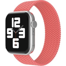 Uray Store Apple Watch 42MM Ayarlı Solo Silikon Kordon - Pembe