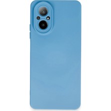 Uray Store Realme 12 Lite Kılıf Nano Içi Kadife Silikon - Mavi