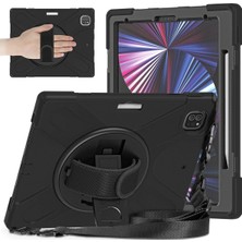 Uray Store Apple iPad Pro 12.9 (2020) Kılıf Amazing Tablet Kapak - Siyah