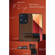 Uray Store Samsung Galaxy A35 5g Kılıf Flip Cover - Koyu Yeşil