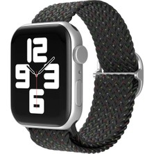 Uray Store Apple Watch 42MM Star Kordon - Benekli Siyah