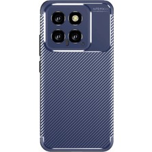 Uray Store Xiaomi Mi 14T Kılıf Auto Focus Karbon Kapak - Lacivert